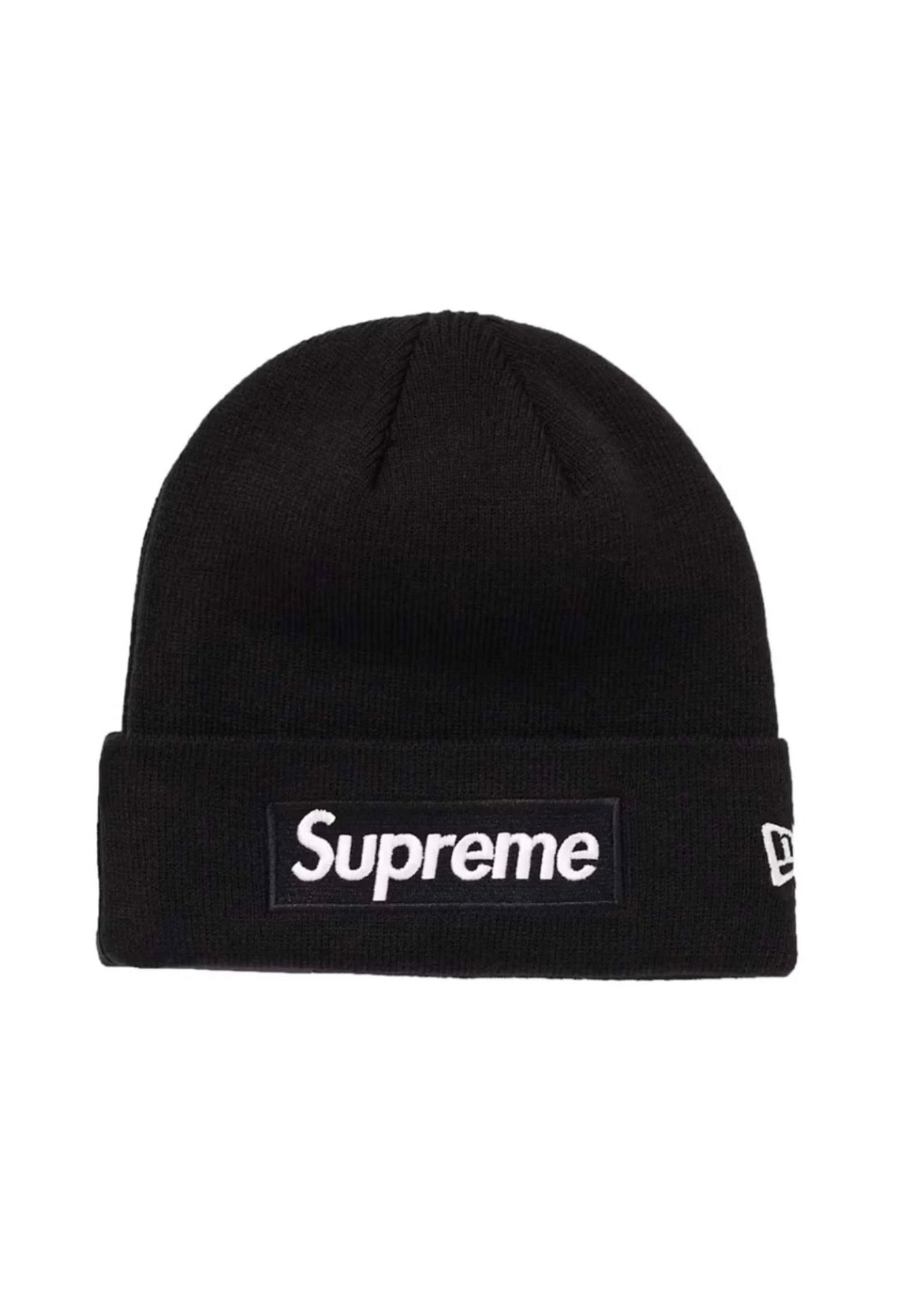 Supreme New Era S Logo Beanie 'Black'