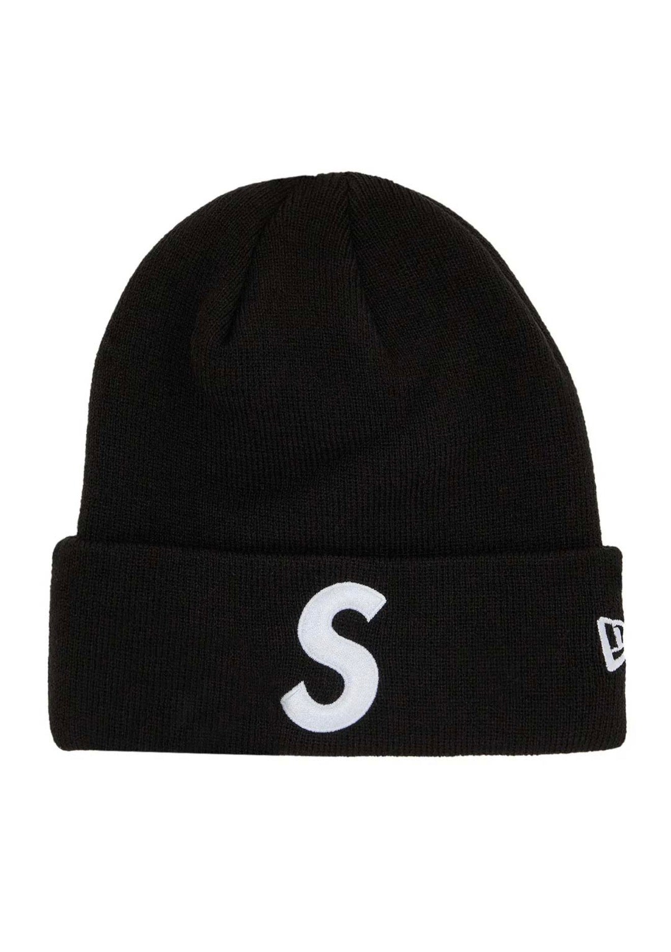 Supreme New Era S Logo Beanie 'Black'