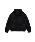 COTTON WREATH HOODIE BLACK